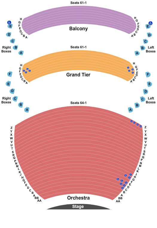 Whitney Hall Hamilton Seating Chart